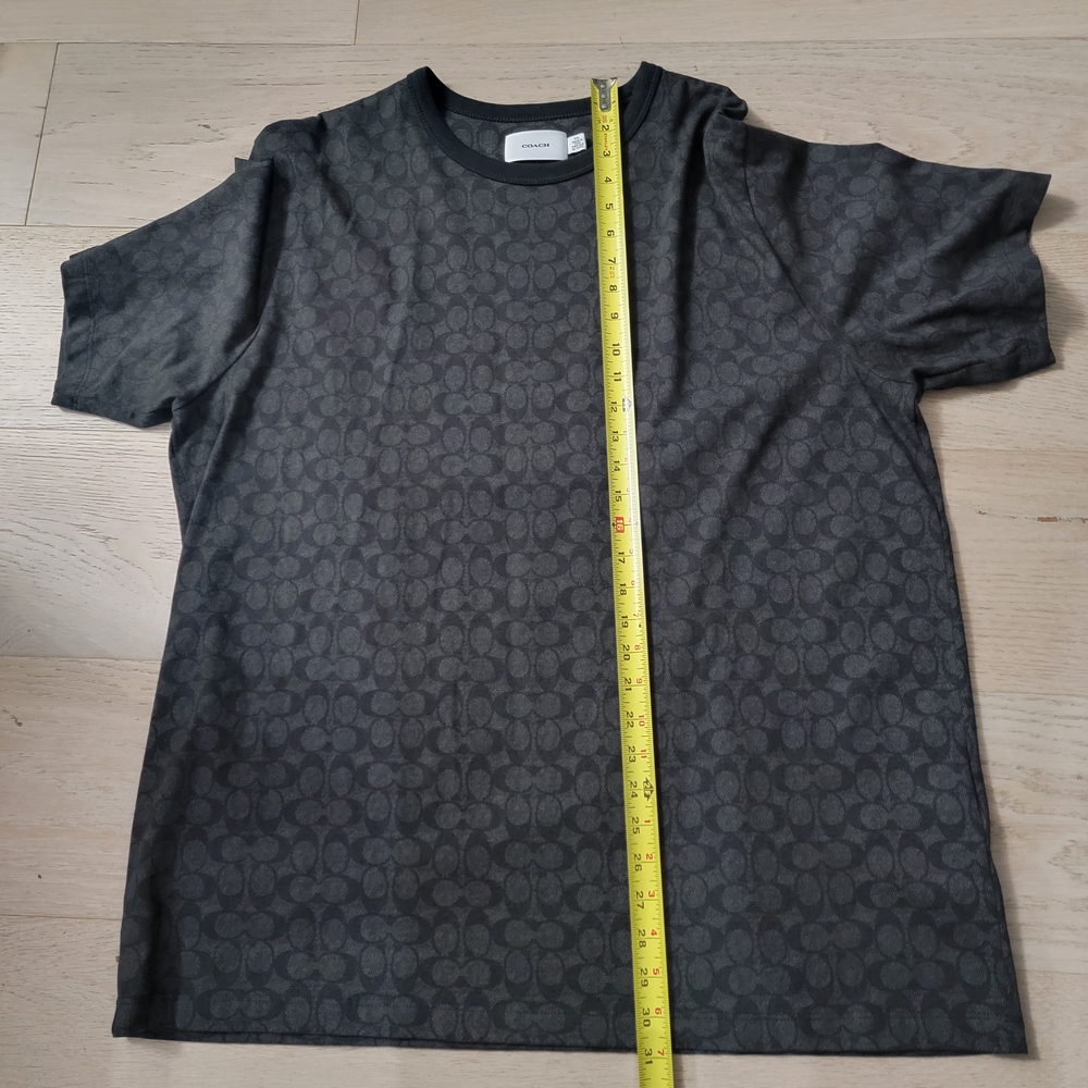 Coach Charcoal Patterned Tee - Picture 4 of 7